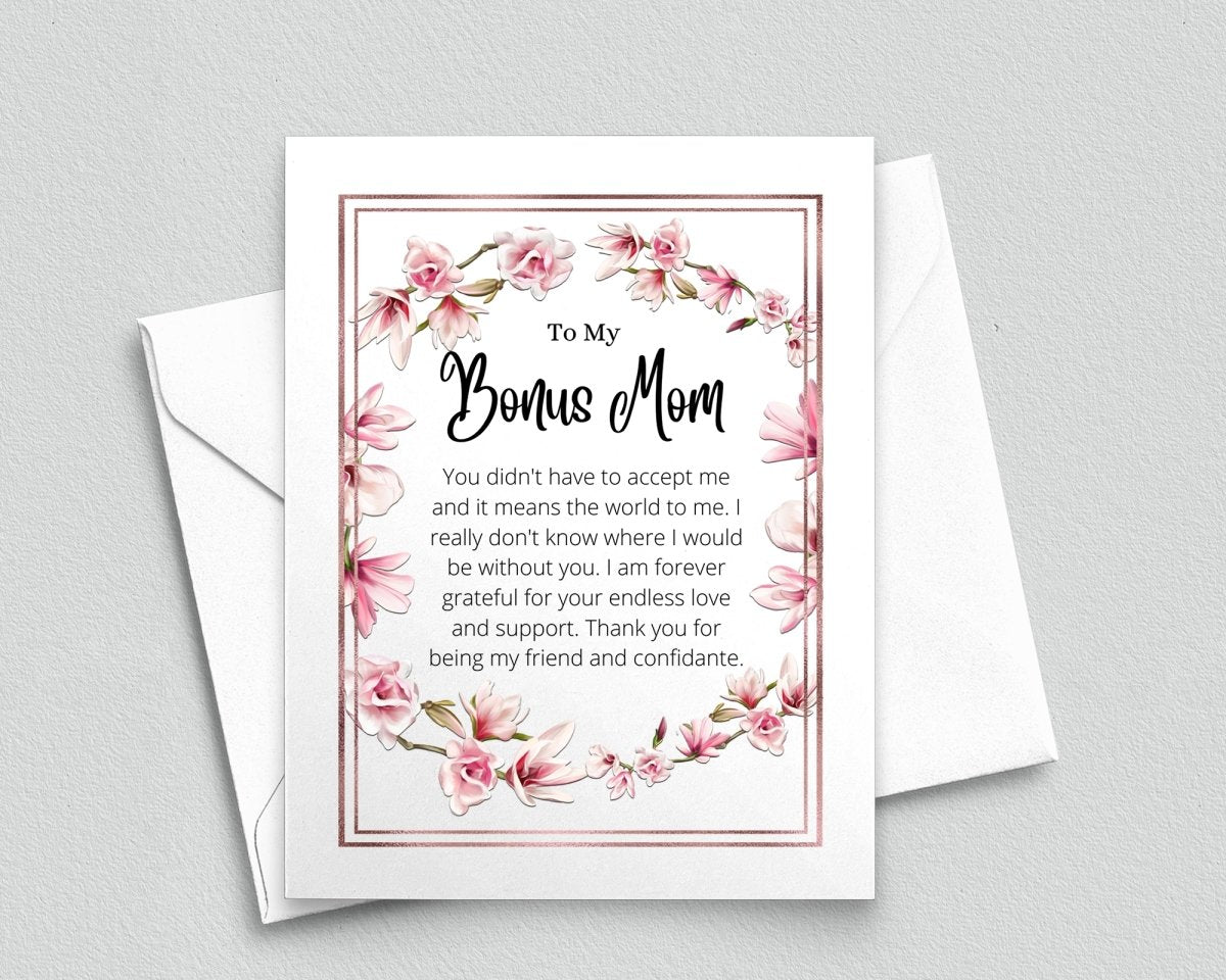Bonus Mom Birthday Card - Meaningful Cards