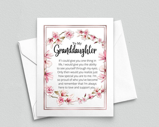 Granddaughter Birthday Card - Meaningful Cards