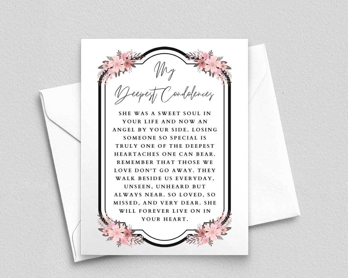 Loss Of Mother Sympathy Engraved Wallet Card - Memorial Gift Card In Stainless Steel, Credit Card Size
