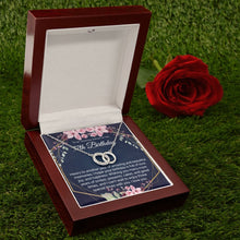 57th Birthday Gift For Her, Dainty Circles Necklace Minimalist Jewelry - Meaningful Cards