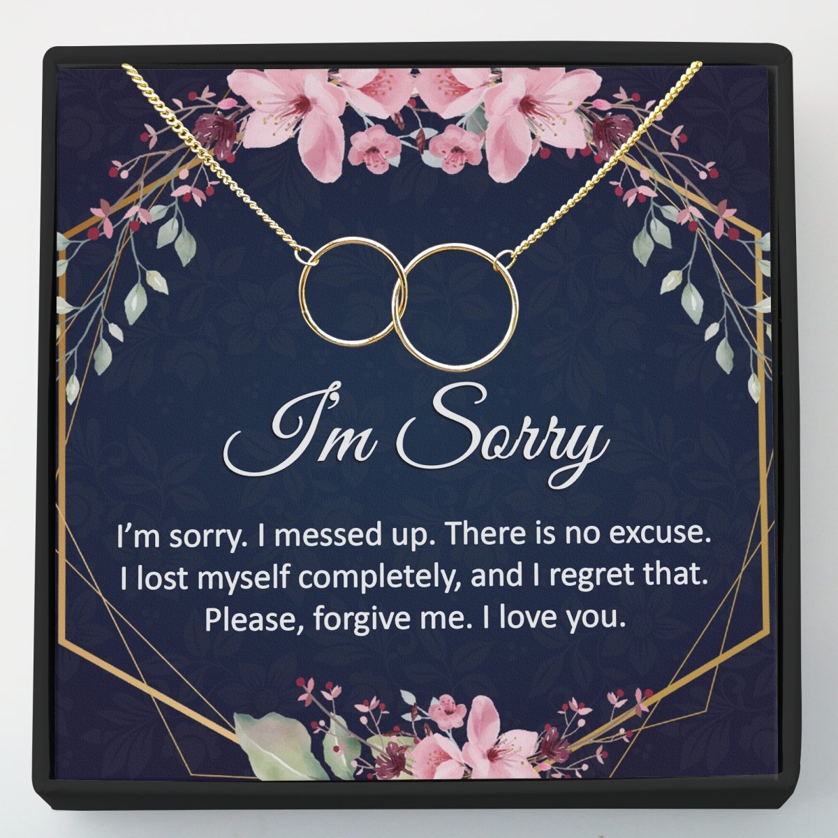 Apology I am Sorry Forgiveness Gift from Boyfriend Husband - Meaningful Cards