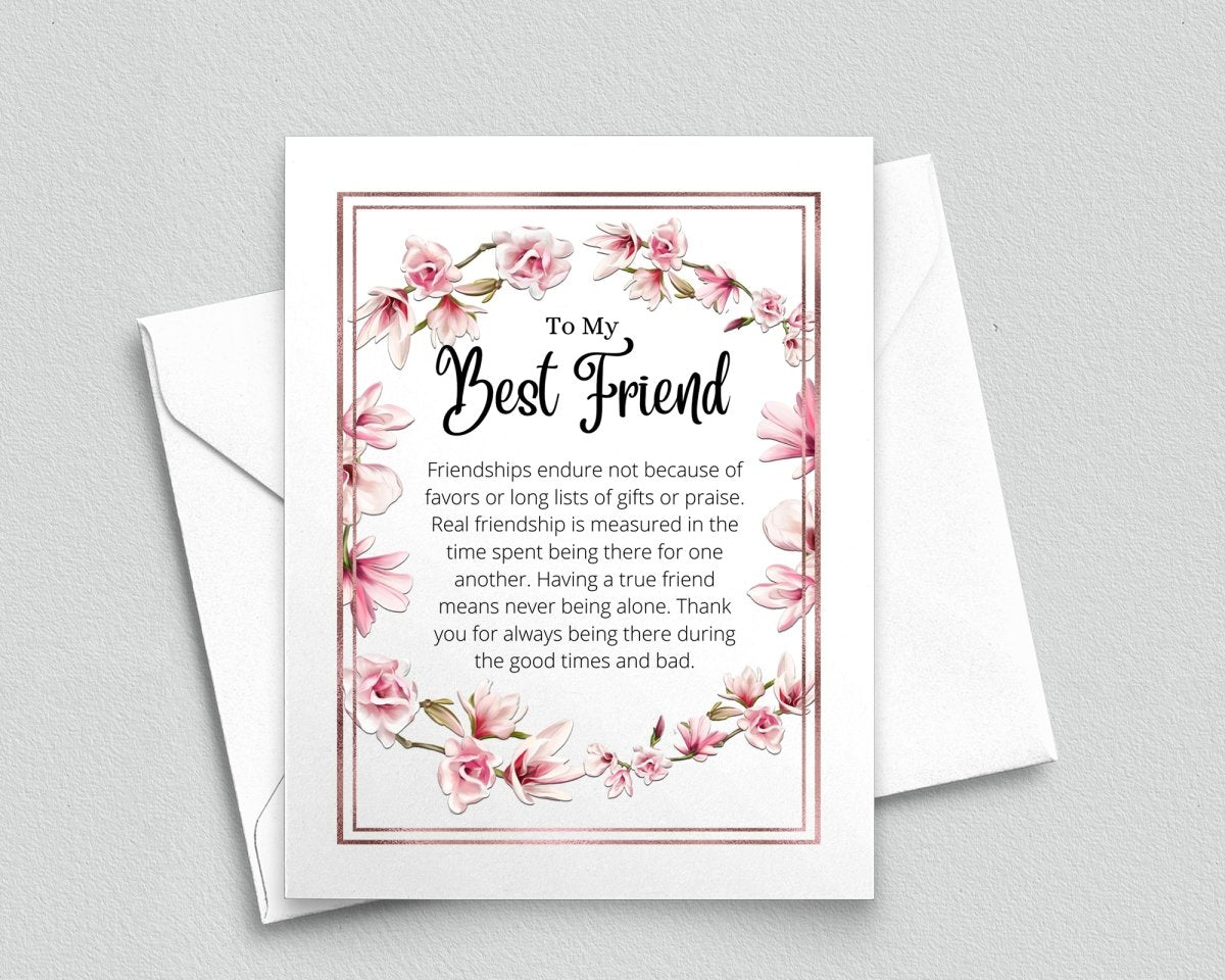 Best Friend Birthday Card - Meaningful Cards
