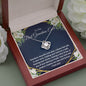 Love Knot Best Grandma Ever Birthday Necklace - Meaningful Cards