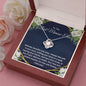 Love Knot Best Memaw Ever Birthday Necklace - Meaningful Cards