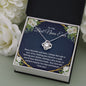 Love Knot Best Nana Ever Birthday Necklace - Meaningful Cards