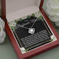 Boyfriend Mother, Boyfriend Mom Necklace - Meaningful Cards