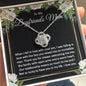 Boyfriend Mother, Boyfriend Mom Necklace - Meaningful Cards