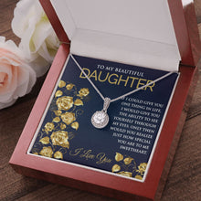 Eternal Hope Necklace Meaningful Message for Daughter - Meaningful Cards