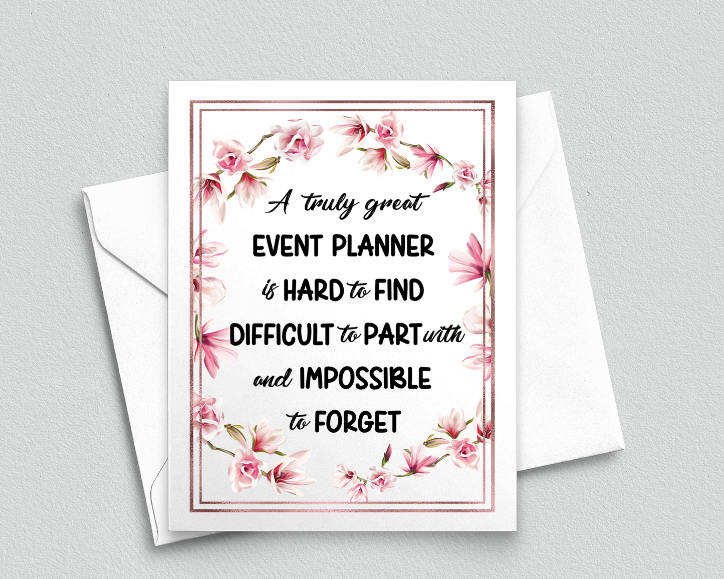 Event Planner Thank You Card