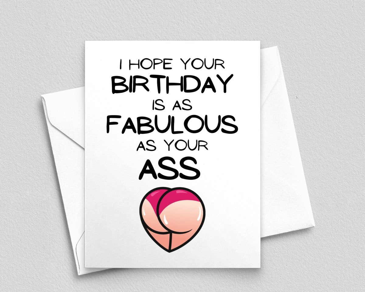 Fabulous Ass - Meaningful Cards