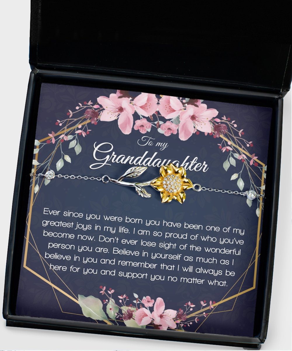 Gift for Granddaughter - Dainty Minimalist Bracelet Anklet - Meaningful Cards