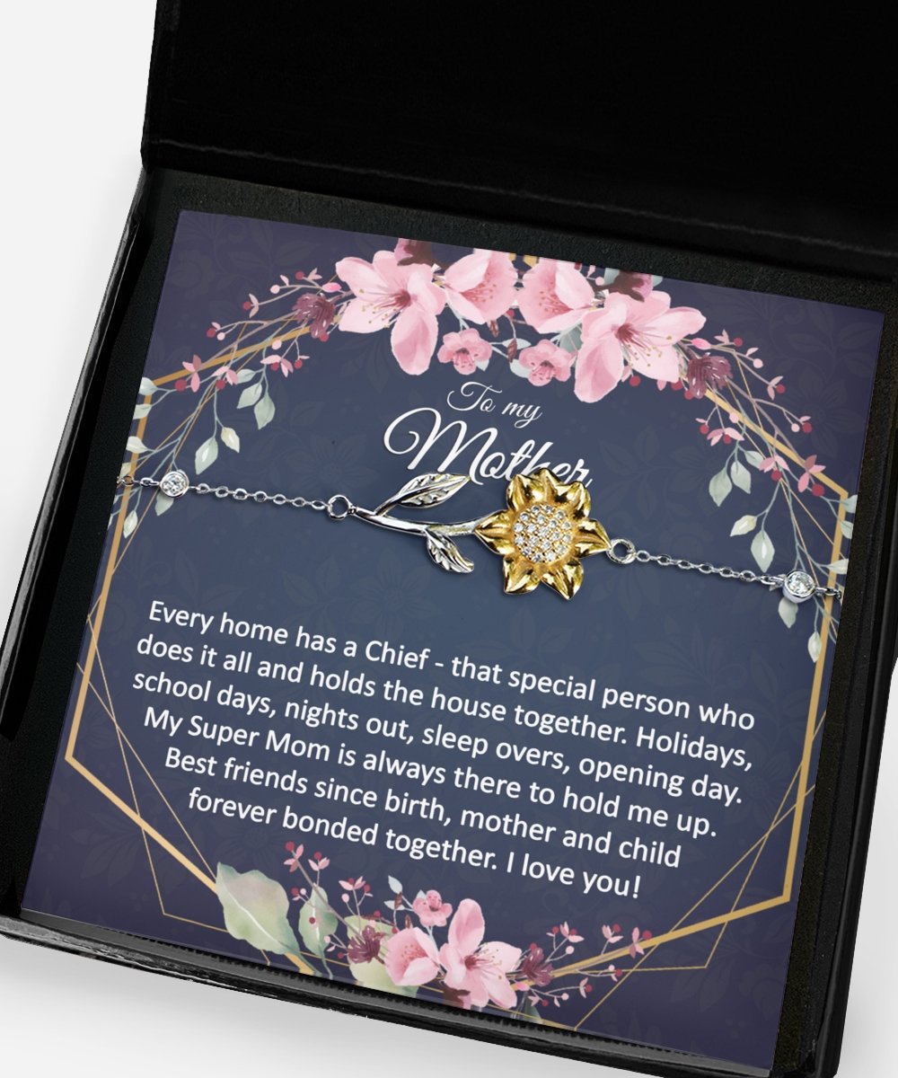 Gift for Mom - Dainty Minimalist Bracelet Anklet - Meaningful Cards