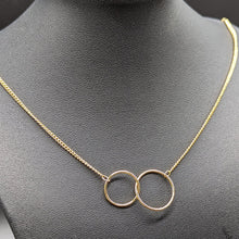 Gift for Stepdaughter - Interlocking Circles Necklace - Meaningful Cards
