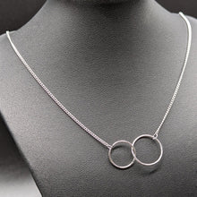 Gift for Stepdaughter - Interlocking Circles Necklace - Meaningful Cards