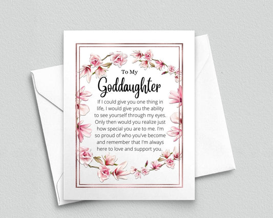 Goddaughter Birthday Card - Meaningful Cards