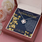 Love Knot Necklace Gift for Goddaughter - Meaningful Cards