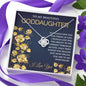 Love Knot Necklace Gift for Goddaughter - Meaningful Cards