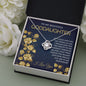 Love Knot Necklace Gift for Goddaughter - Meaningful Cards