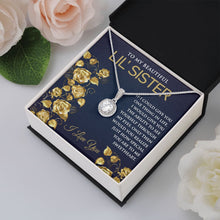 Eternal Hope Necklace Gift for Little Sister - Meaningful Cards
