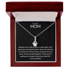 Meaningful To my mom necklace with thoughtful message - Meaningful Cards