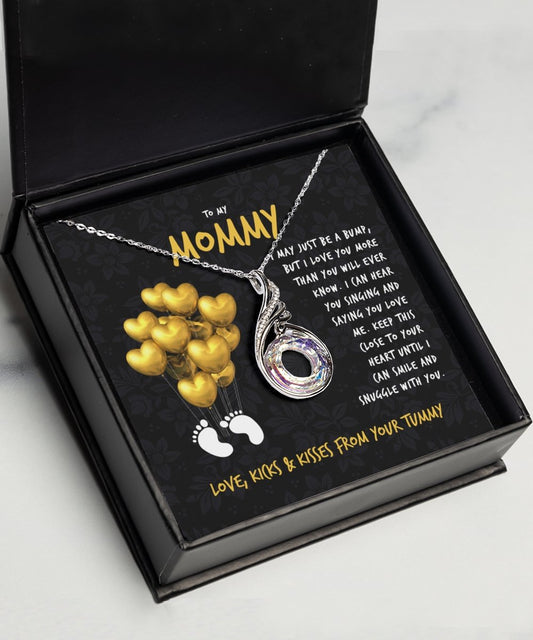 Mom To Be Gift, First Time Mommy, Baby Shower Necklace Gift - Meaningful Cards