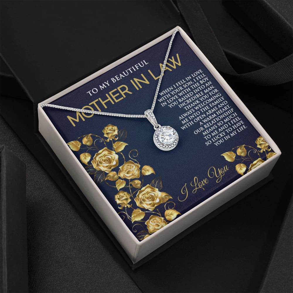 Eternal Hope Necklace for Mother in Law - Meaningful Cards