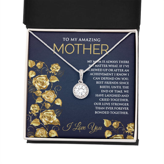 Eternal Hope Necklace Gift for Amazing Mom - Meaningful Cards
