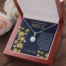 Eternal Hope Necklace for Niece - Meaningful Cards