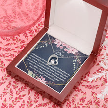 Niece Gift - Heart Pendant CZ Necklace Minimalist Jewelry - Meaningful Cards