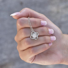 Sentimental to my beautiful soulmate love knot necklace for her, thoughtful gift for soulmate, meaningful jewelry for her - Meaningful Cards