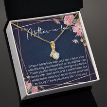 sentimental to my mother in law gift - alluring beauty gold necklace - Meaningful Cards
