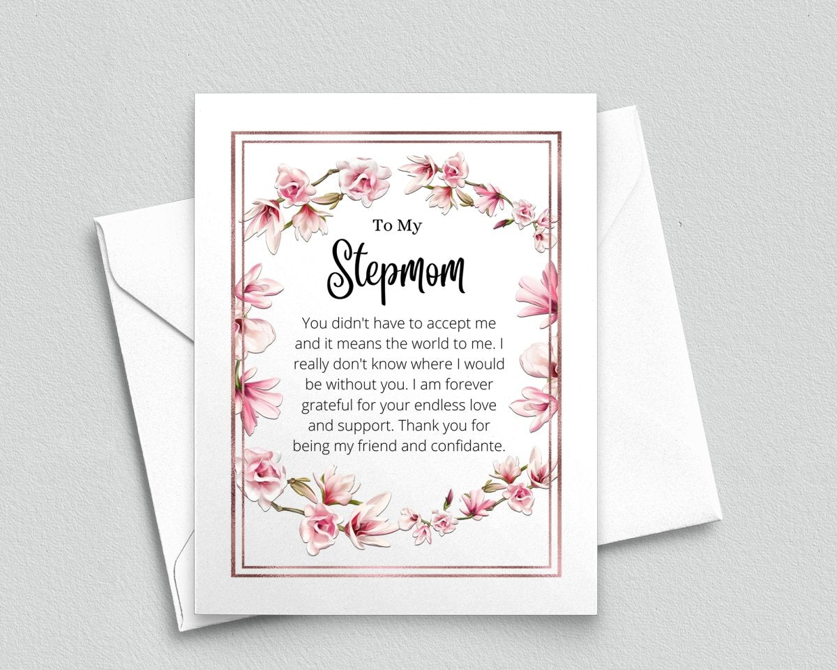 Stepmom Birthday Card - Meaningful Cards