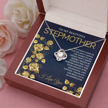 Love Knot Necklace for Stepmom - Meaningful Cards