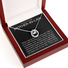 To my future mother in law wishbone dancing cz necklace - Meaningful Cards